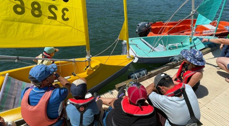 Voile handisport : nos jeunes moussaillons ont dompté le lac de Laffrey !